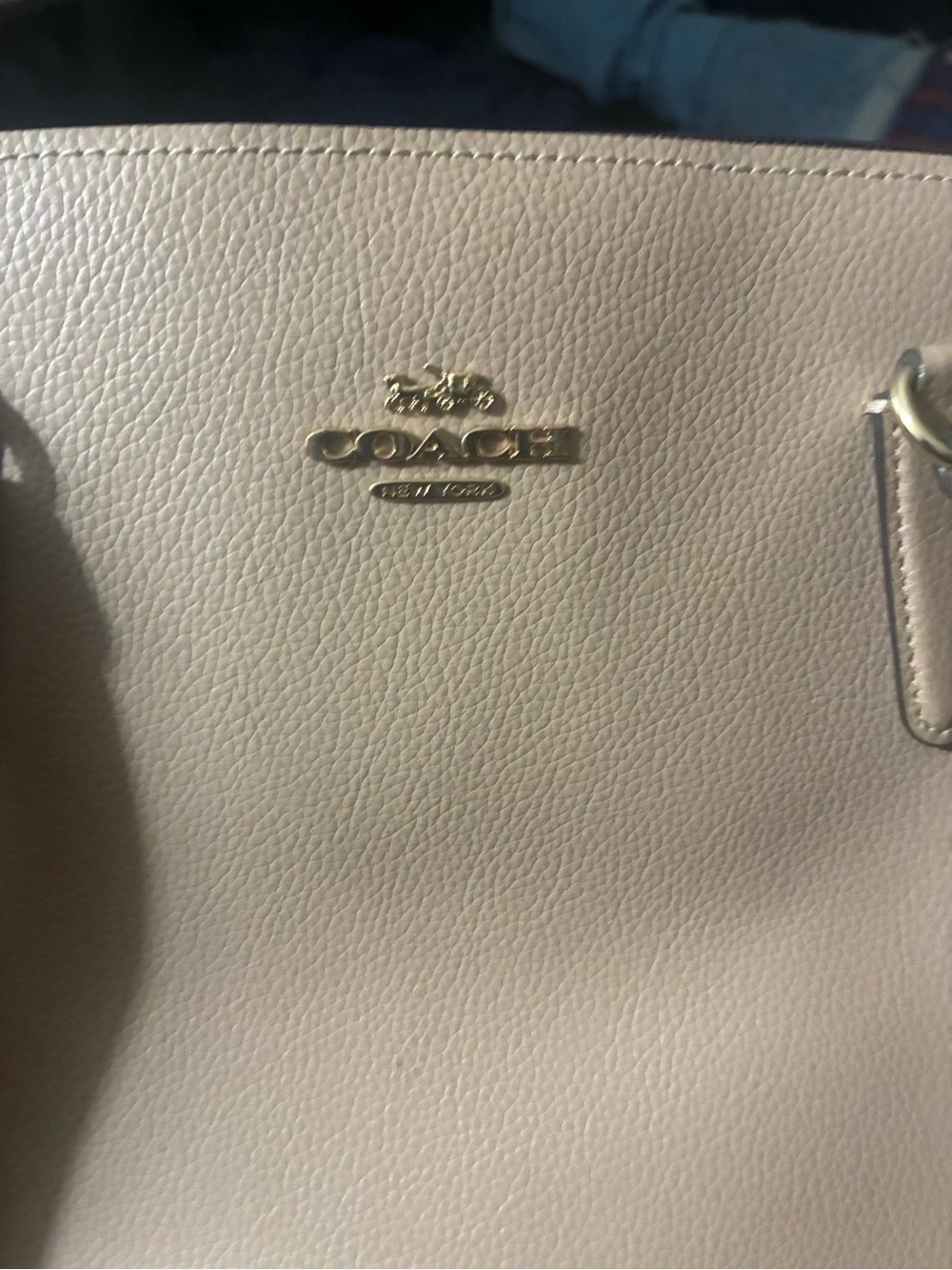 Coach Tatum Shoulder Bag in Taupe - Picture 11 of 11